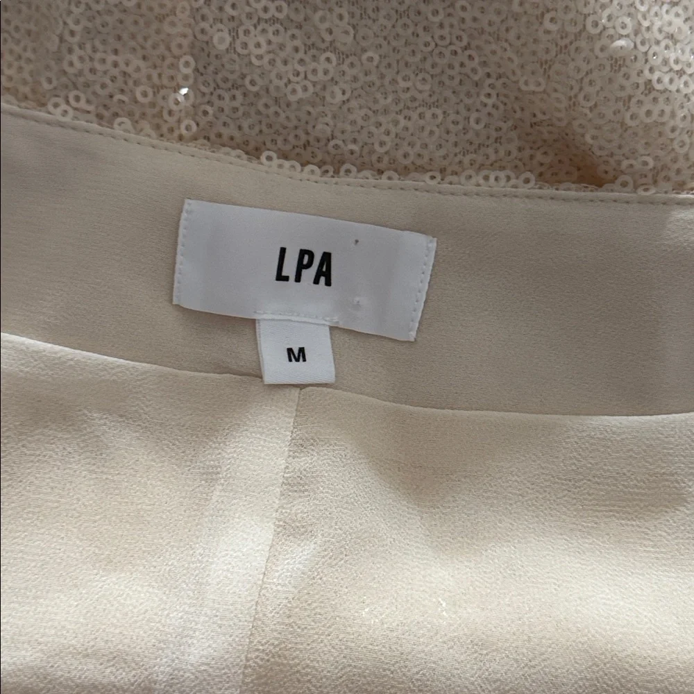 LPA Cream‎ Sequin Dress - Picture 7 of 7